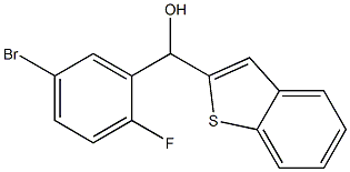 Benzo[b]thiophene-2-Methanol, α-(5-broMo-2-fluorophenyl)- CAS#: 1034305-11-7