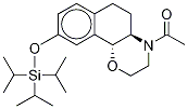(+)-N-Acetyl 3,4,4a,5,6,10b-Hexahydro-2H-naphtho[1,2-β][1,4]oxazine-9-ol Triisopropylsilyl Ether CAS#: 1034706-81-4