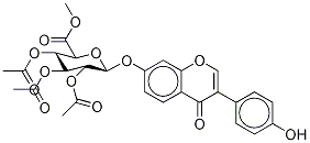 Daidzein 7-Tri-O-acetyl-β-D-glucuronic Acid Methyl Ester CAS#: 1041134-15-9