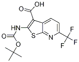 2-{[(tert-butoxy)carbonyl]aMino}-6-(trifluoroMethyl)thieno[2,3-b]pyridine-3-carboxylic acid CAS#: 1042442-06-7