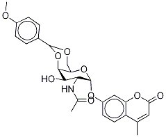 4-MethyluMbelliferyl 2-AcetaMido-2-deoxy-4,6-O-(p-MethoxyphenylMethylene)-α-D-galactopyranoside CAS#: 1042999-77-8