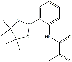 N-(2-(4,4,5,5-Tetramethyl-1,3,2-dioxaborolan-2-N-(2-(4,4,5,5-Tetramethyl-1,3,2-dioxaborolan-2-yl)phenyl)methacrylamide CAS#: 1056904-43-8