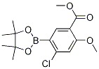 4-Chloro-2-Methoxy-5-(4,4,5,5-tetraMethyl-[1,3,2]dioxaborolan-2-yl)-benzoic acid Methyl ester CAS#: 1070892-90-8