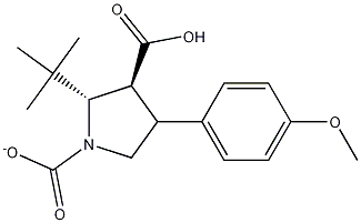 1,1-Dimethylethyltrans-3-carboxy-4-(4-methoxyphenyl)pyrrolidine-1-carboxylate CAS#: 1000415-75-7