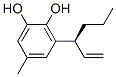 1,2-Benzenediol, 3-(1-ethenylbutyl)-5-methyl-, (S)- (9CI) CAS#: 193753-46-7