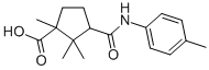 1,2,2-TRIMETHYL-3-P-TOLYLCARBAMOYL-CYCLOPENTANECARBOXYLIC ACID CAS#: 197236-38-7
