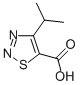 1,2,3-Thiadiazole-5-carboxylicacid,4-(1-methylethyl)-(9CI) CAS#: 183302-68-3
