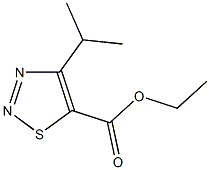 1,2,3-Thiadiazole-5-carboxylicacid,4-(1-methylethyl)-,ethylester(9CI) CAS#: 183302-79-6