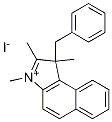 1,2,3-Trimethyl-1-(phenylmethyl)-1H-benz[e]indolium iodide CAS#: 1062534-93-3