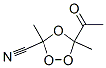 1,2,4-Trioxolane-3-carbonitrile, 5-acetyl-3,5-dimethyl- (9CI) CAS#: 194021-87-9