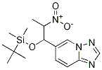 [1,2,4]Triazolo[1,5-a]pyridine, 6-[1-[[(1,1-diMethylethyl)diMethylsilyl]oxy]-2-nitropropyl]- CAS#: 1043907-95-4