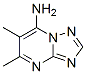 [1,2,4]Triazolo[1,5-a]pyrimidin-7-amine,  5,6-dimethyl- CAS#: 191655-97-7