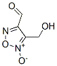 1,2,5-Oxadiazole-3-carboxaldehyde, 4-(hydroxymethyl)-, 5-oxide (9CI) CAS#: 184580-91-4