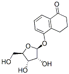 1(2H)-Naphthalenone, 3,4-dihydro-5-(.beta.-D-ribofuranosyloxy)- CAS#: 195385-87-6