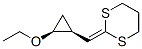 1,3-Dithiane,2-[(2-ethoxycyclopropyl)methylene]-,cis-(9CI) CAS#: 186772-65-6