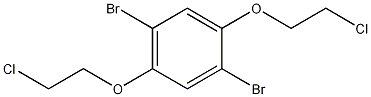 1,4-Bis(2-chloroethoxy)-2,5-dibromobenzene CAS#: 178557-12-5
