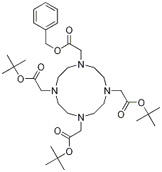 1,4,7,10-Tetraazacyclododecane-1,4,7,10-tetraacetic acid, tris(1,1-diMethylethyl) phenylMethyl ester CAS#: 192635-89-5