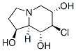 1,6,8-Indolizinetriol, 7-chlorooctahydro-, 1S-(1.alpha.,6.beta.,7.alpha.,8.beta.,8a.beta.)- CAS#: 185899-39-2