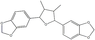 rel-(8R,8'R)-diMethyl-(7S,7'R)-bis(3,4-Methylenedioxyphenyl)tetrahydro-furan CAS#: 178740-32-4