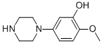 2-METHOXY-5-PIPERAZIN-1-YL-PHENOL CAS#: 180698-25-3