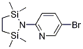 5-bromo-2-(2,2,5,5-tetramethyl-1,2,5-azadisilolidin-1-yl)pyridine CAS#: 183311-60-6