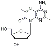4-Amino-2,6-dimethyl-8-(2’-deoxy-β-D-ribofuranosyl)-7(8H)-pteridone CAS#: 195442-56-9