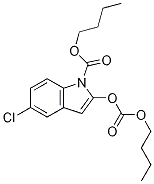 2-butoxycarbonyloxy-5-chloro-indole-1-carboxylic acid butyl ester CAS#: 197775-92-1