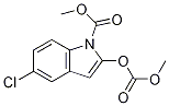 5-chloro-2-methoxycarbonyloxy-indole-1-carboxylic acid methyl ester CAS#: 197776-01-5