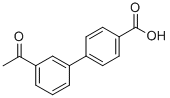 4-BIPHENYL-3'-ACETYL-CARBOXYLIC ACID CAS#: 199678-04-1
