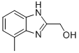 1H-Benzimidazole-2-methanol,4-methyl-(9CI) CAS#: 191794-20-4
