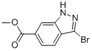 1H-INDAZOLE-6-CARBOXYLIC ACID,3-BROMO-,METHYL ESTER CAS#: 192945-56-5
