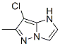 1H-Imidazo[1,2-b]pyrazole,  7-chloro-6-methyl- CAS#: 197356-54-0