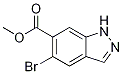 1H-Indazole-6-carboxylic acid, 5-broMo-, Methyl ester CAS#: 1000342-30-2