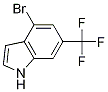 1H-Indole, 4-broMo-6-(trifluoroMethyl)- CAS#: 1000342-93-7