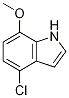 1H-Indole, 4-chloro-7-Methoxy- CAS#: 1000341-80-9
