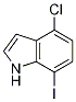 1H-Indole, 4-chloro-7-iodo- CAS#: 1000341-82-1