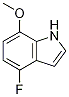 1H-Indole, 4-fluoro-7-Methoxy- CAS#: 1000341-63-8