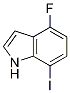 1H-Indole, 4-fluoro-7-iodo- CAS#: 1000341-66-1