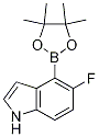 1H-Indole, 5-fluoro-4-(4,4,5,5-tetraMethyl-1,3,2-dioxaborolan-2-yl)- CAS#: 1072009-08-5