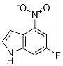 1H-Indole, 6-fluoro-4-nitro- CAS#: 1000340-83-9