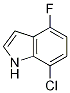 1H-Indole, 7-chloro-4-fluoro- CAS#: 1000341-60-5