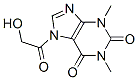 1H-Purine-2,6-dione, 3,7-dihydro-7-(hydroxyacetyl)-1,3-dimethyl- (9CI) CAS#: 179064-71-2