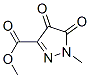 1H-Pyrazole-3-carboxylicacid,4,5-dihydro-1-methyl-4,5-dioxo-,methylester(9CI) CAS#: 197652-36-1