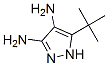 1H-Pyrazole-3,4-diamine,  5-(1,1-dimethylethyl)- CAS#: 199341-01-0