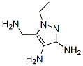 1H-Pyrazole-3,4-diamine, 5-(aminomethyl)-1-ethyl- CAS#: 199342-05-7