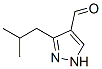 1H-Pyrazole-4-carboxaldehyde, 3-(2-methylpropyl)- (9CI) CAS#: 199682-75-2