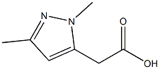 1H-Pyrazole-5-acetic  acid,  1,3-dimethyl- CAS#: 196717-12-1