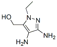 1H-Pyrazole-5-methanol,  3,4-diamino-1-ethyl- CAS#: 199341-99-6