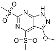 1H-Pyrazolo[3,4-d]pyriMidine, 3-Methoxy-4,6-bis(Methylsulfonyl)- CAS#: 1061346-75-5