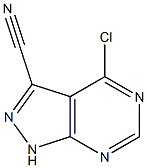 1H-Pyrazolo[3,4-d]pyriMidine-3-carbonitrile, 4-chloro- CAS#: 1004991-91-6